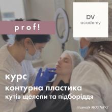 Курс Контурна пластика кутів нижньої щелепи та підборіддя. Відпрацювання на моделях