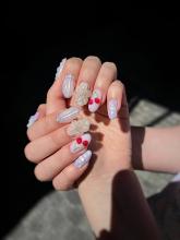 Курс нарощування нігтів гелевими тіпсами - GEL TIPS NAILS. Навчання з відпрацюванням на моделях