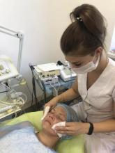 Косметичне чищення обличчя. Преміум курс. Навчання з відпрацюванням на моделях